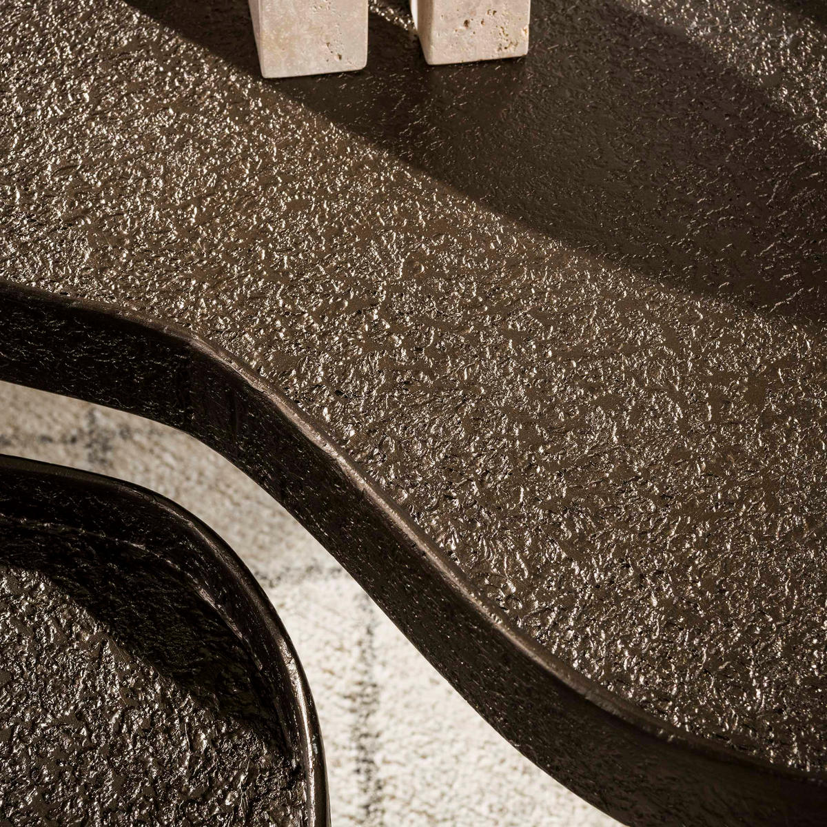 COUCHTISCH Braun 60/80/45 cm - Braun, Metall (60/80/45cm) - Hoyz Collection