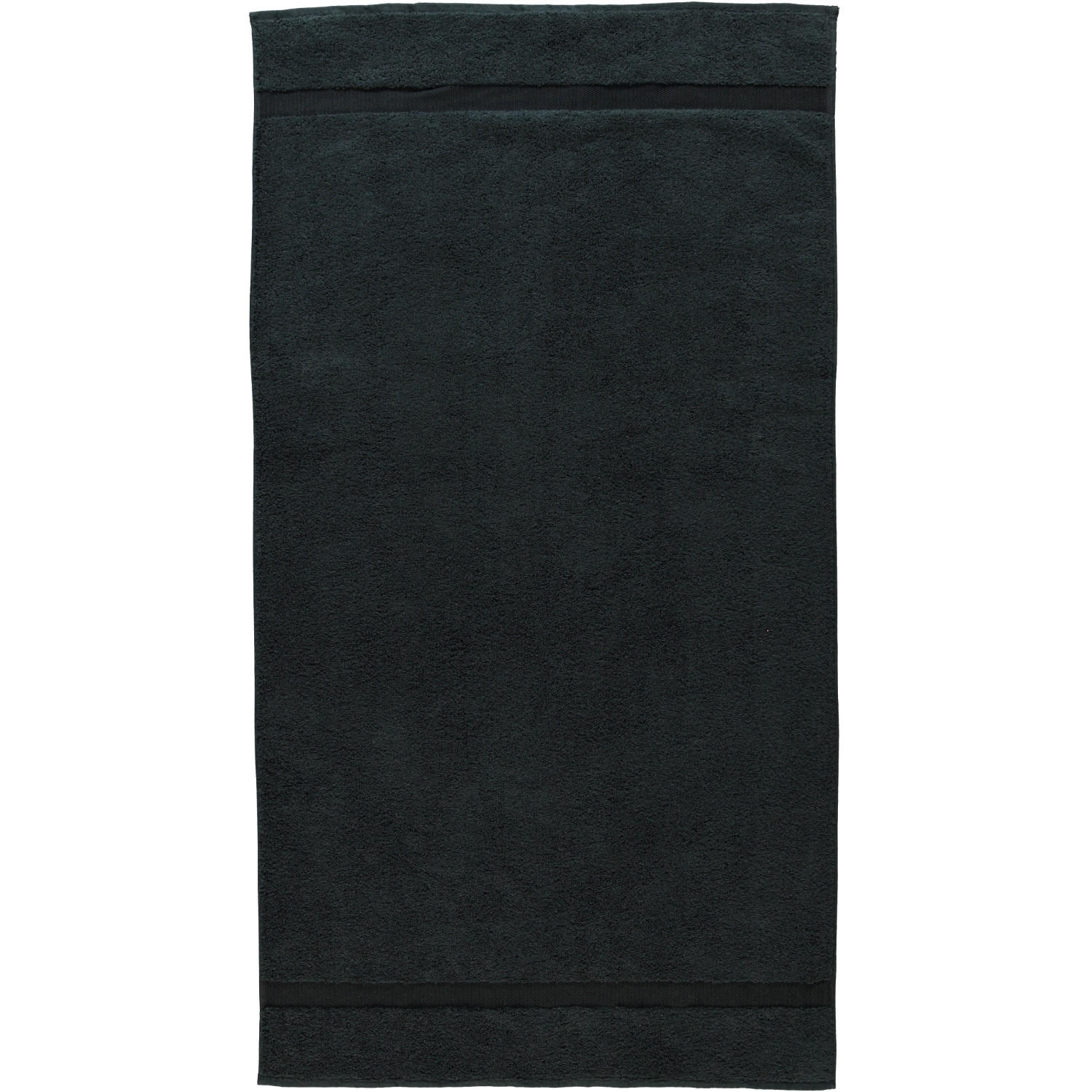 Rhomtuft Handtücher Schwarz 70x130 cm