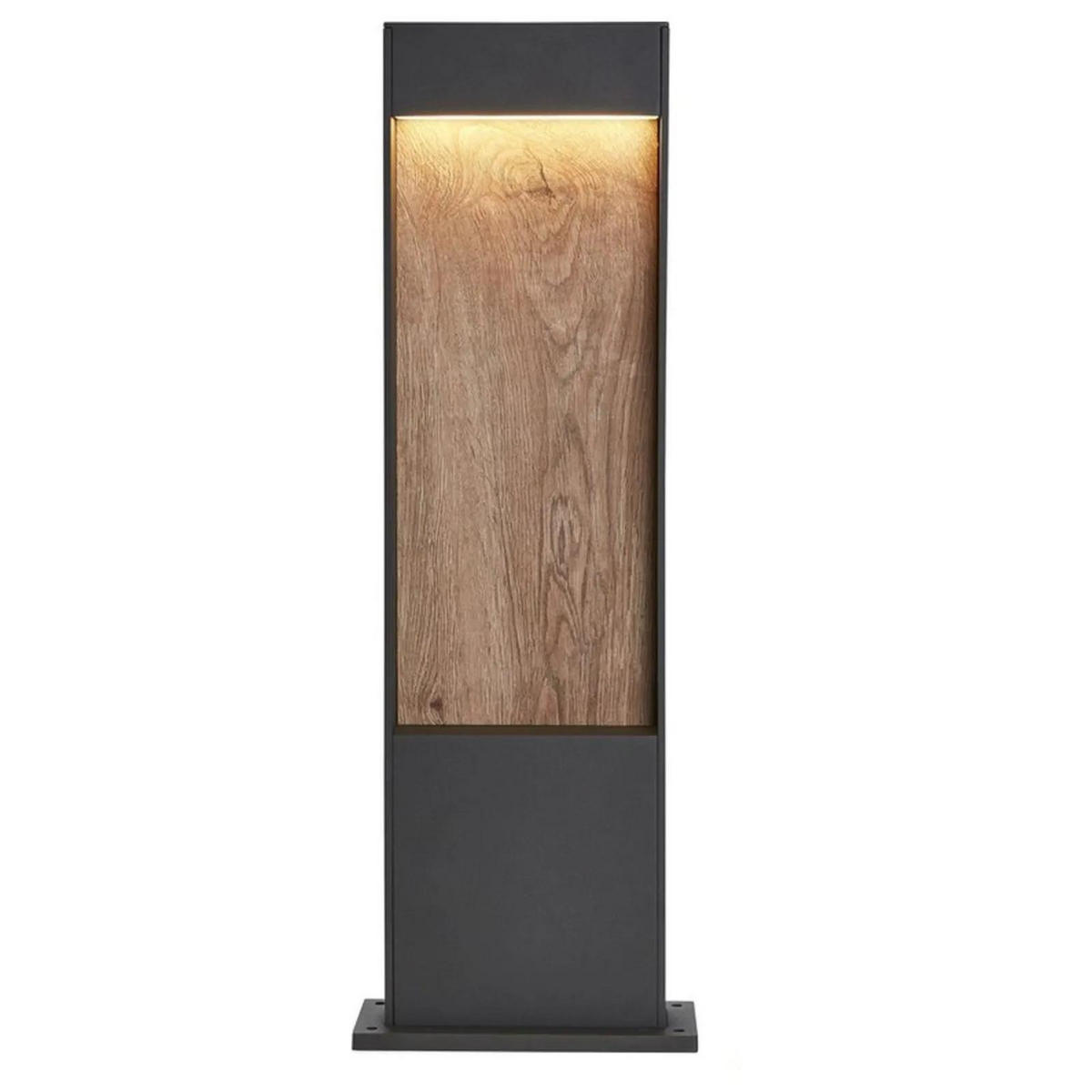 WEGELEUCHTE Schwarz - Schwarz/Braun, Metall (4.5/65/4.5cm) - SLV