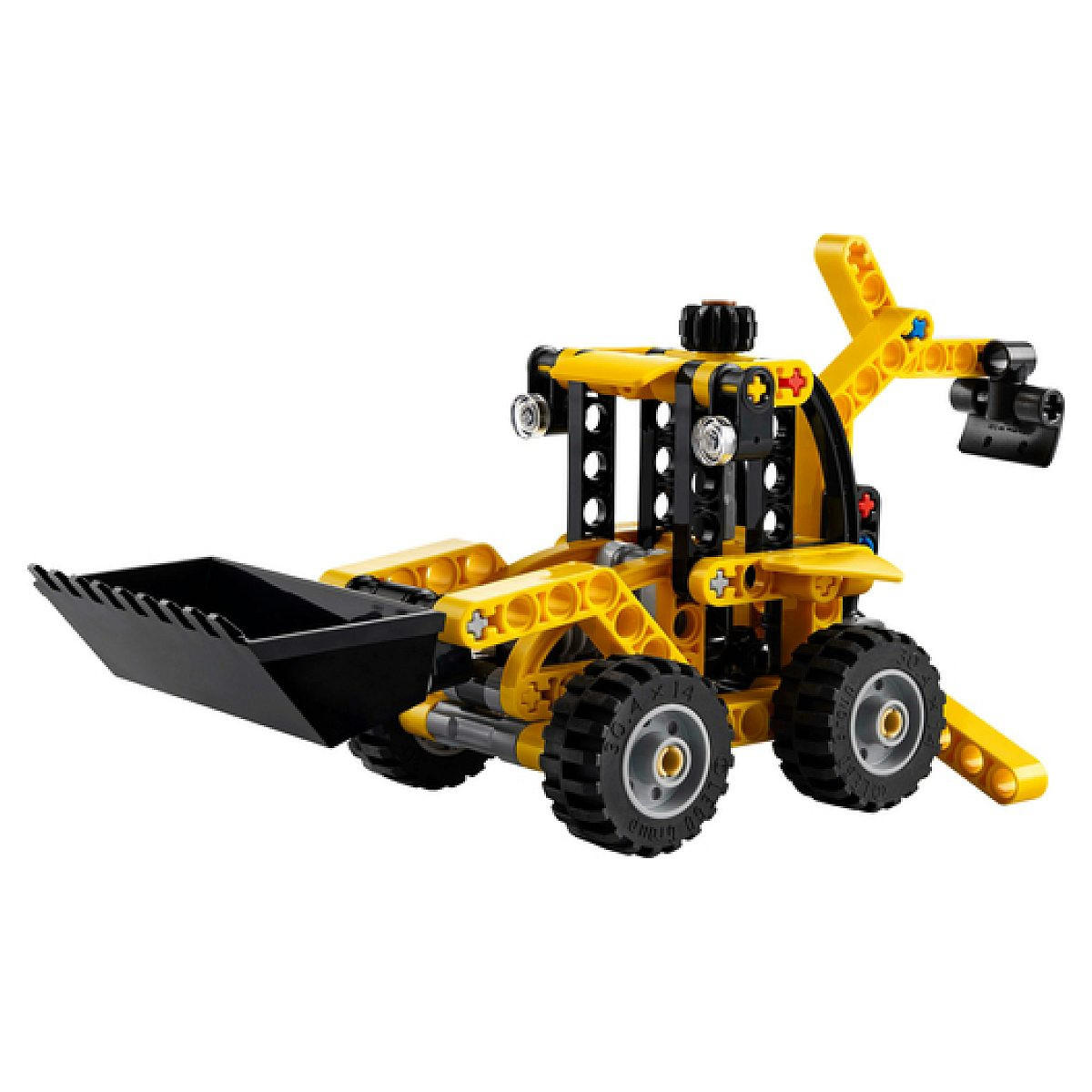 KLEMMBAUSTEINE Technic Baggerlader - Rot, Kunststoff (5/14/16cm) - Lego