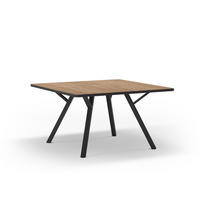 ESSTISCH Beni Braun 136/136/77 cm - Braun, Keramik (136/136/77cm) - Calicosy