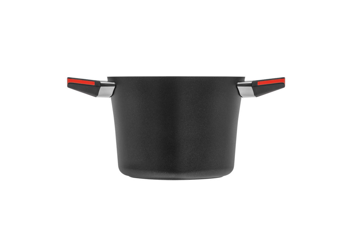 KOCHTOPF INDUKTION ⌀20cm - ROT - Rot, Kunststoff/Metall (20cm) - Gastrolux