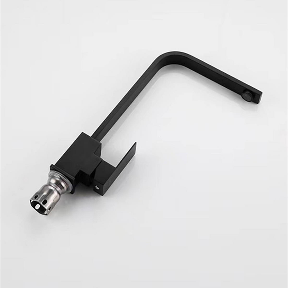 KÜCHENARMATUR, 328 x 200 mm, schwarz - Schwarz, Metall (42/7/23.7cm) - Vallsero