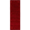WOLLTEPPICH-LÄUFER Jamal Rot 80x300 cm - Rot, Textil (80/300cm) - benuta Nest