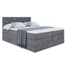 BOXSPRINGBETT CATOR KING - 180x200 - H3/H4 - Dunkelgrau - Dunkelgrau, Holzwerkstoff (180/200cm) - ALTDECOR
