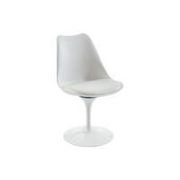 STUHL - Polypropylen & Metall - Weiß - XAFY - Weiß, Kunststoff (56.5/82/49cm) - Vente-Unique