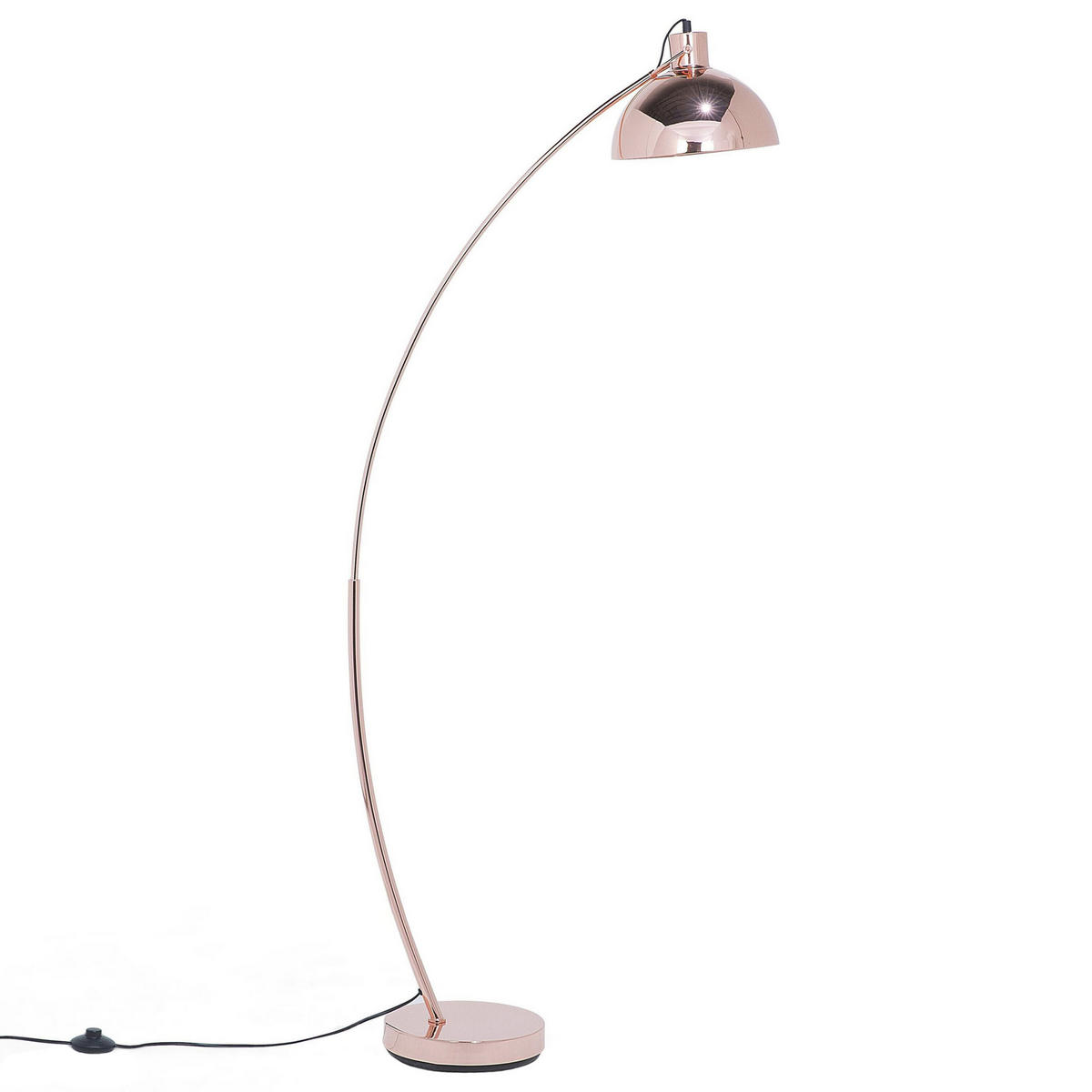 STEHLAMPE Dintel 25/25/155 cm - Kupferfarben, Metall (25/25/155cm) - Beliani