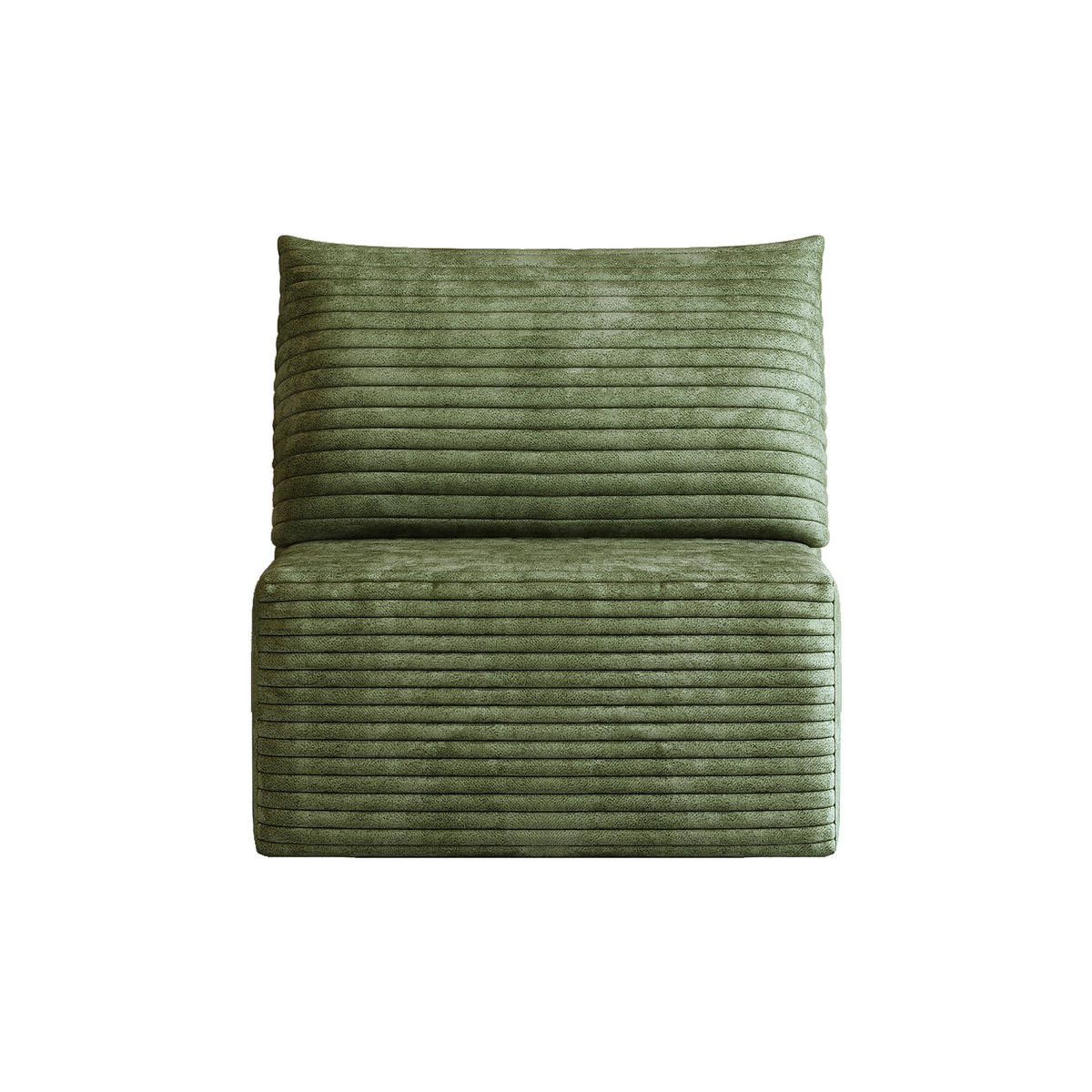 SOFAELEMENT DE-34721 Modulares 1‑Sitzer‑Element Grün - Grün, Textil (95/83/70cm) - ComfortXL