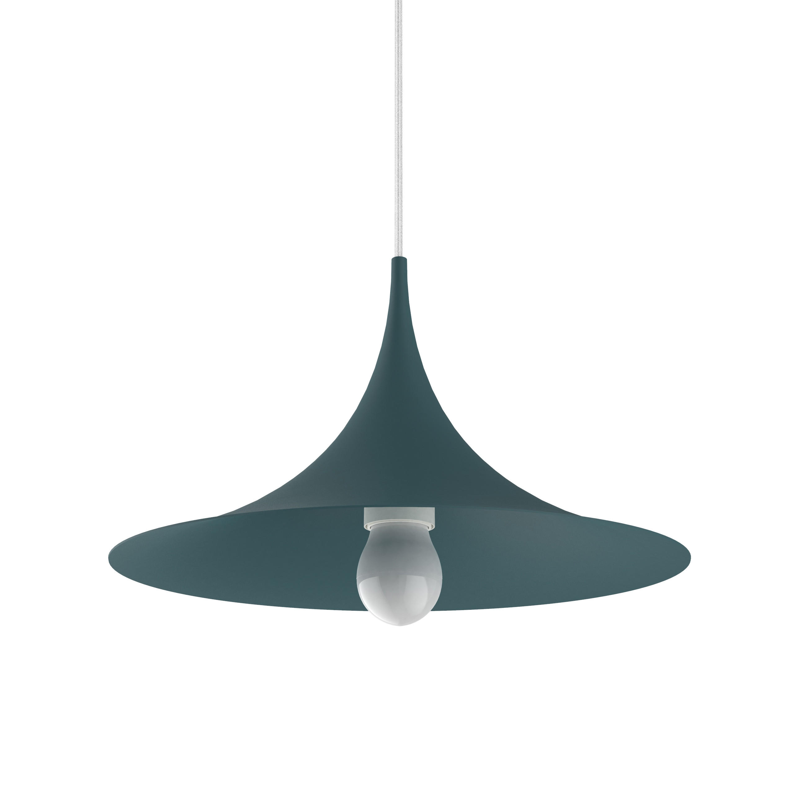 HÄNGELEUCHTE - Blau, Metall (33/33/16cm) - Lumicom