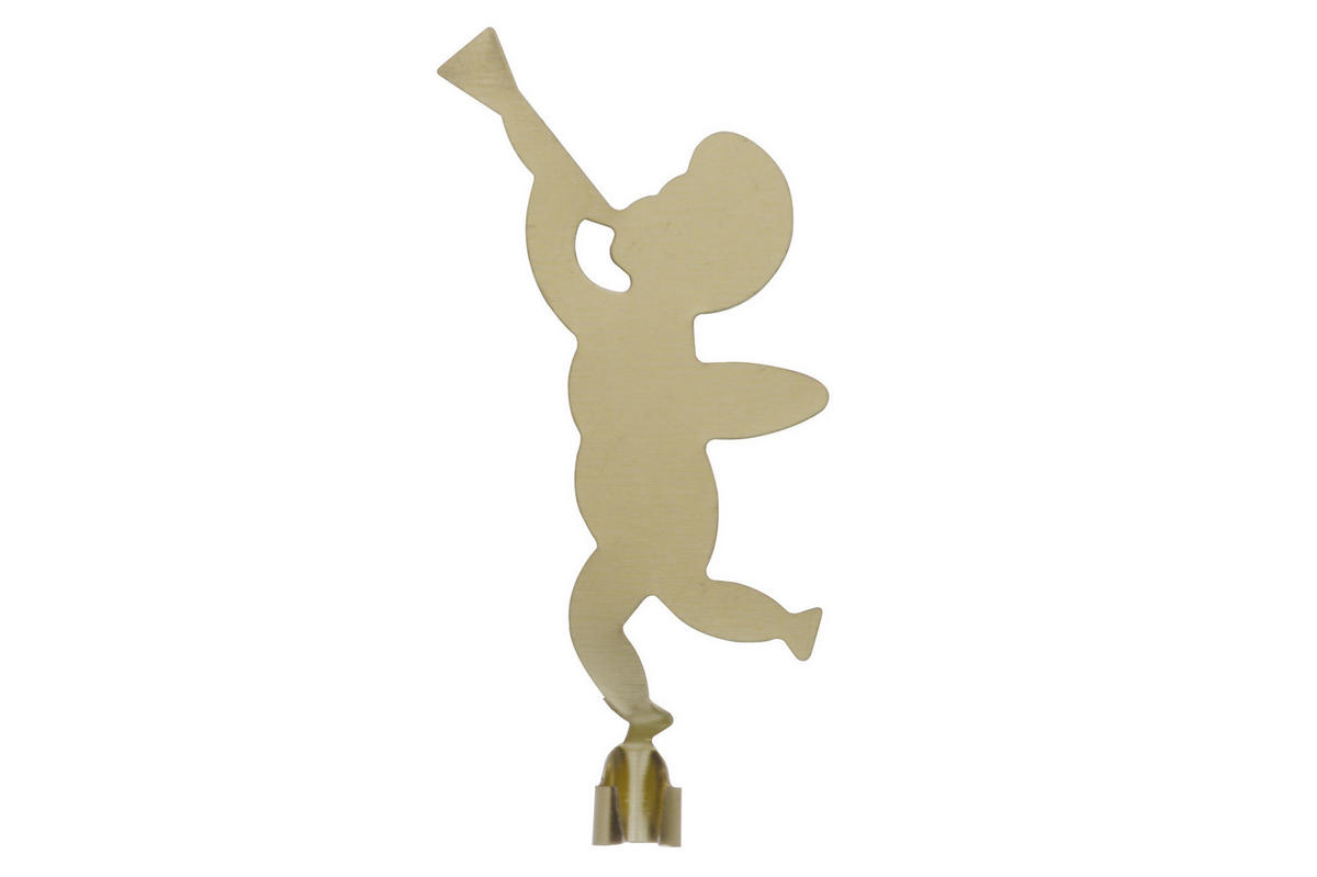 KERZENKARUSSELL Metall 28 cm - Goldfarben, Metall (13.5/28/13.5cm)