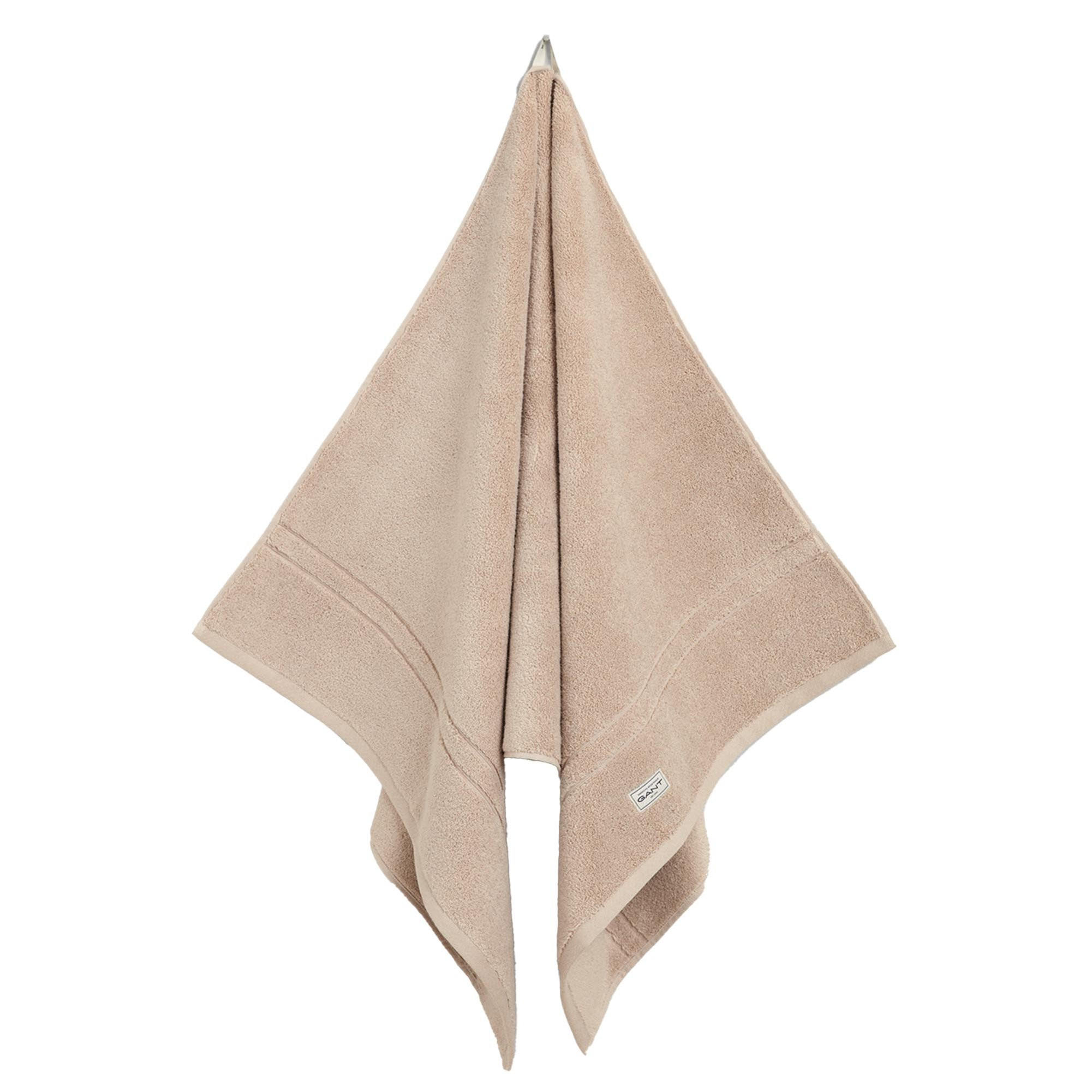 DUSCHTUCH Unisex Premium Towel Beige Baumwolle - Sandfarben, Textil (140/70cm) - GANT