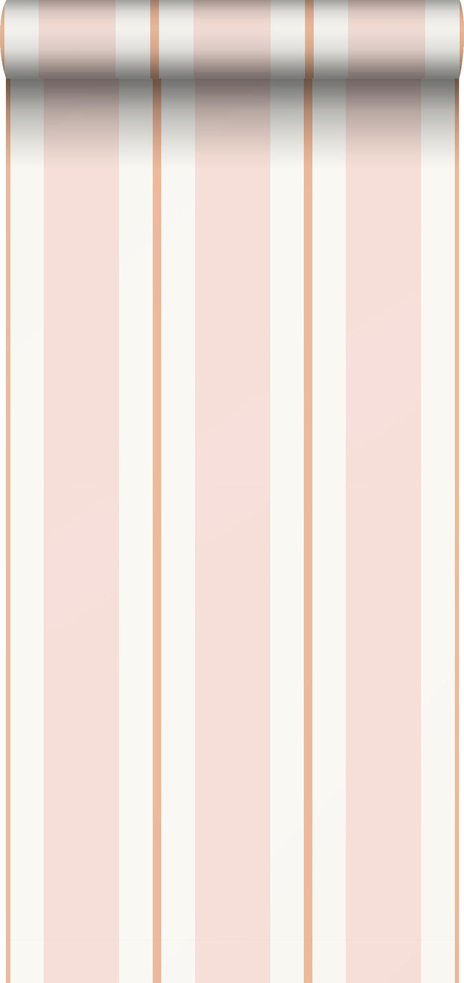 TAPETE Streifen 53 cm x 10 m - Pink, Papier (53/1000cm) - Sanders & Sanders