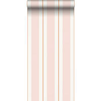 TAPETE Streifen 53 cm x 10 m - Pink, Papier (53/1000cm) - Sanders & Sanders
