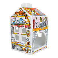 LICHTHAUS Katze in Bunt - 14,5cm - Multicolor, Keramik (8.5/14.5/8.3cm) - Blond Amsterdam