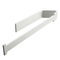 KÜCHENROLLENHALTER OHNE BOHREN Weiß - Weiß, Metall (31/3.7/6.7cm) - Designfabrik Hamburg