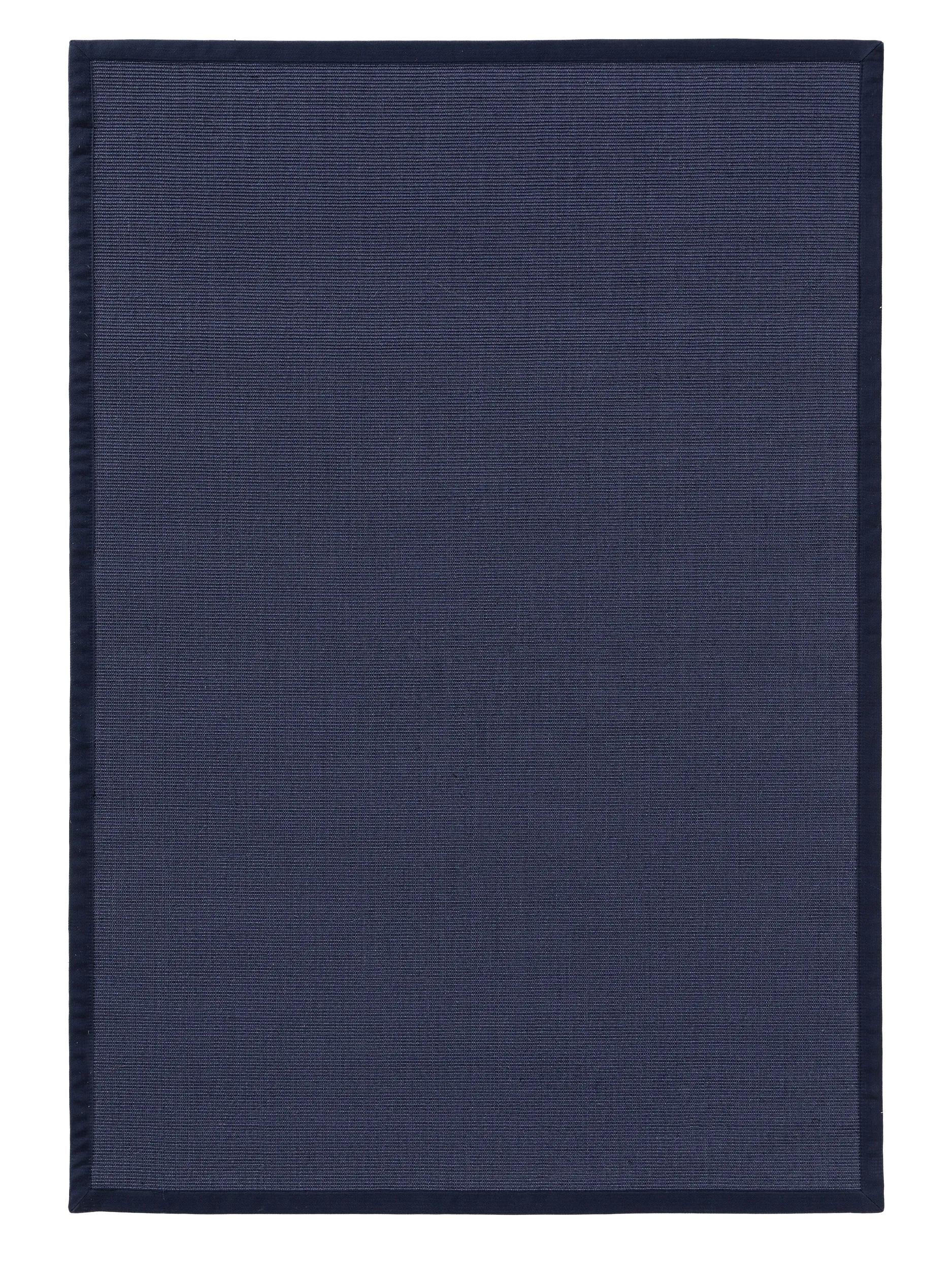 SISALTEPPICH Sana Blau 160x230 cm - Blau, Textil (160/230cm) - benuta Nest