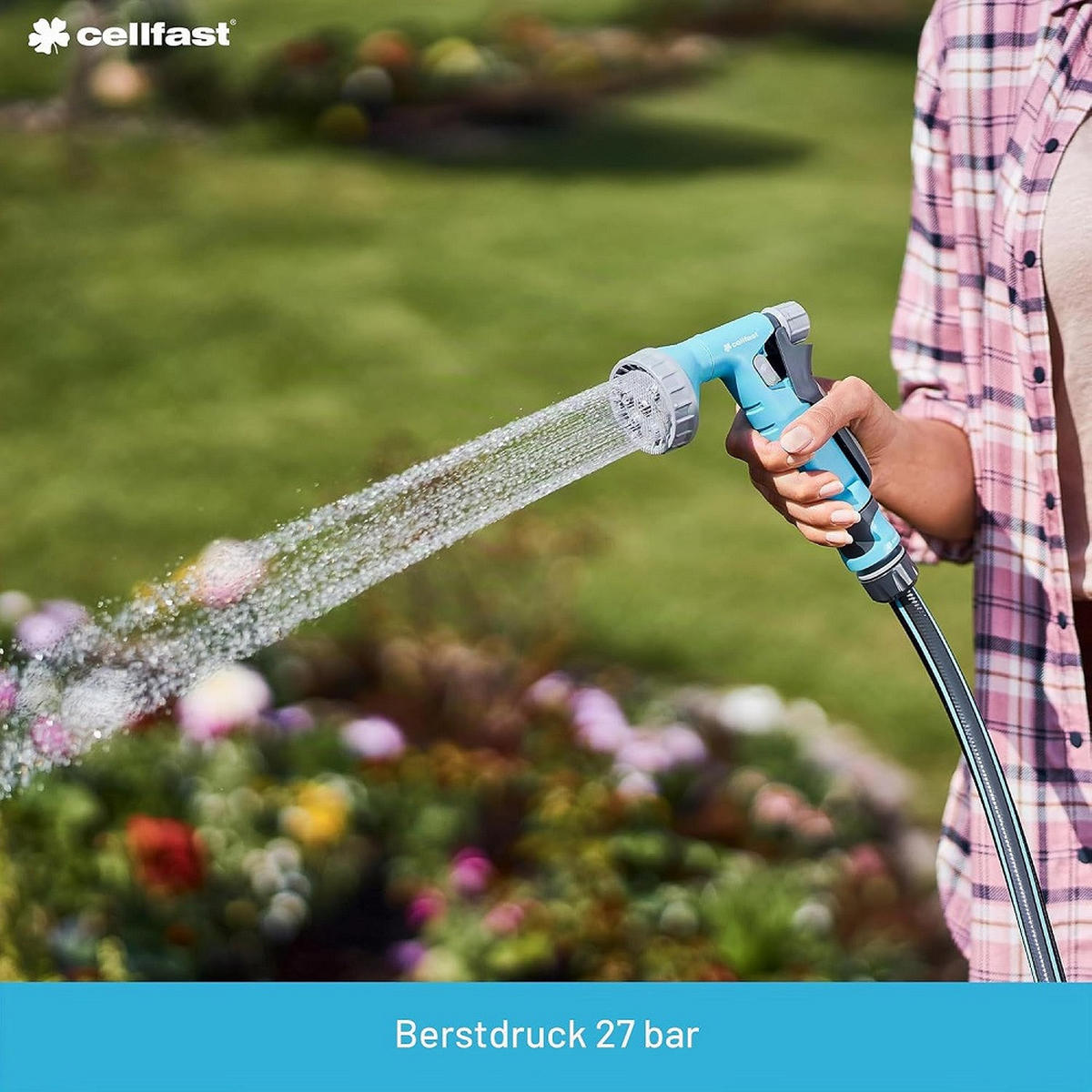 GARTENSCHLAUCH IDEAL 1/2" 20 m - Transparent, Kunststoff (2000cm)