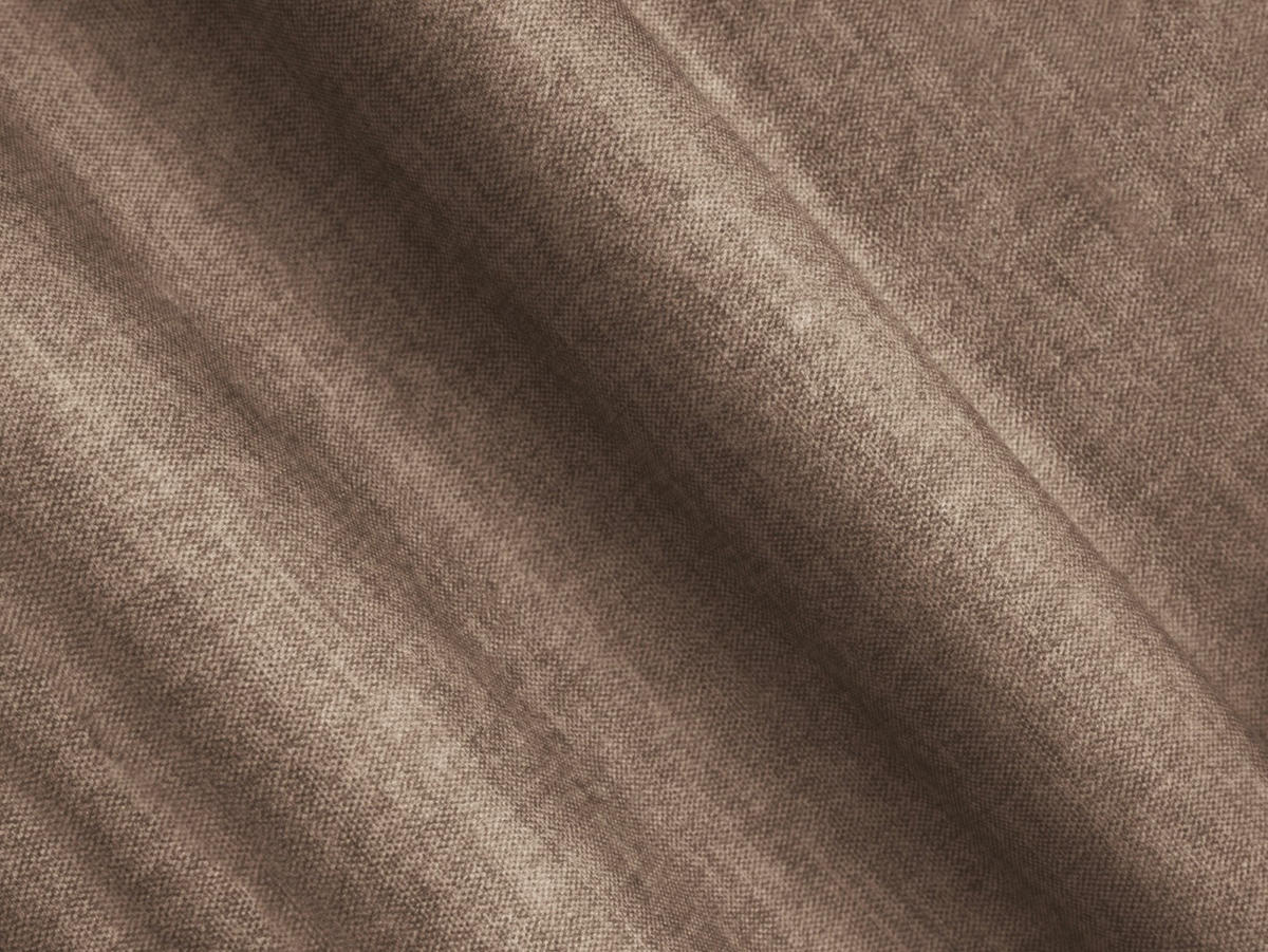 MODULARES-SOFA Campi aus Samt dunkelbeige 3 Sitzplätze - Mokka, Textil (90/70/220cm) - Cosmopolitan Design