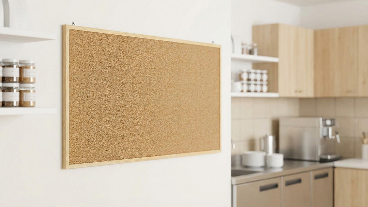 PINNWAND mit Naturholzrahmen 120x60cm - Braun, Holz (120/60/1.5cm) - ALLboards