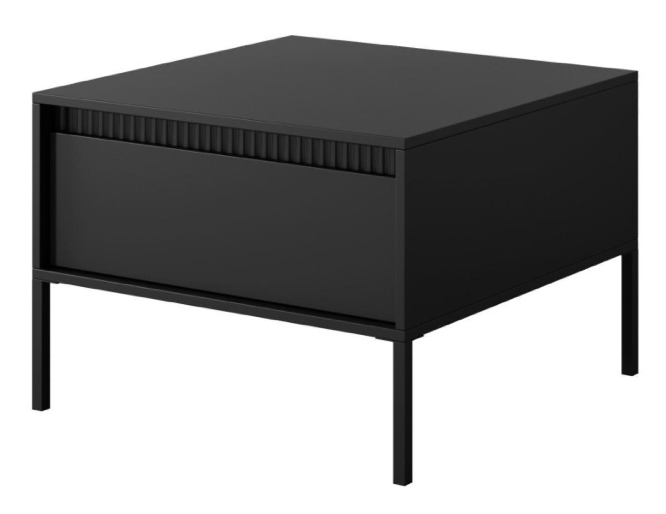 TISCH Schwarz ENSO Auf Stilvollen Beinen - Schwarz, Holzwerkstoff (68/68/48.4cm) - Sepro Meble