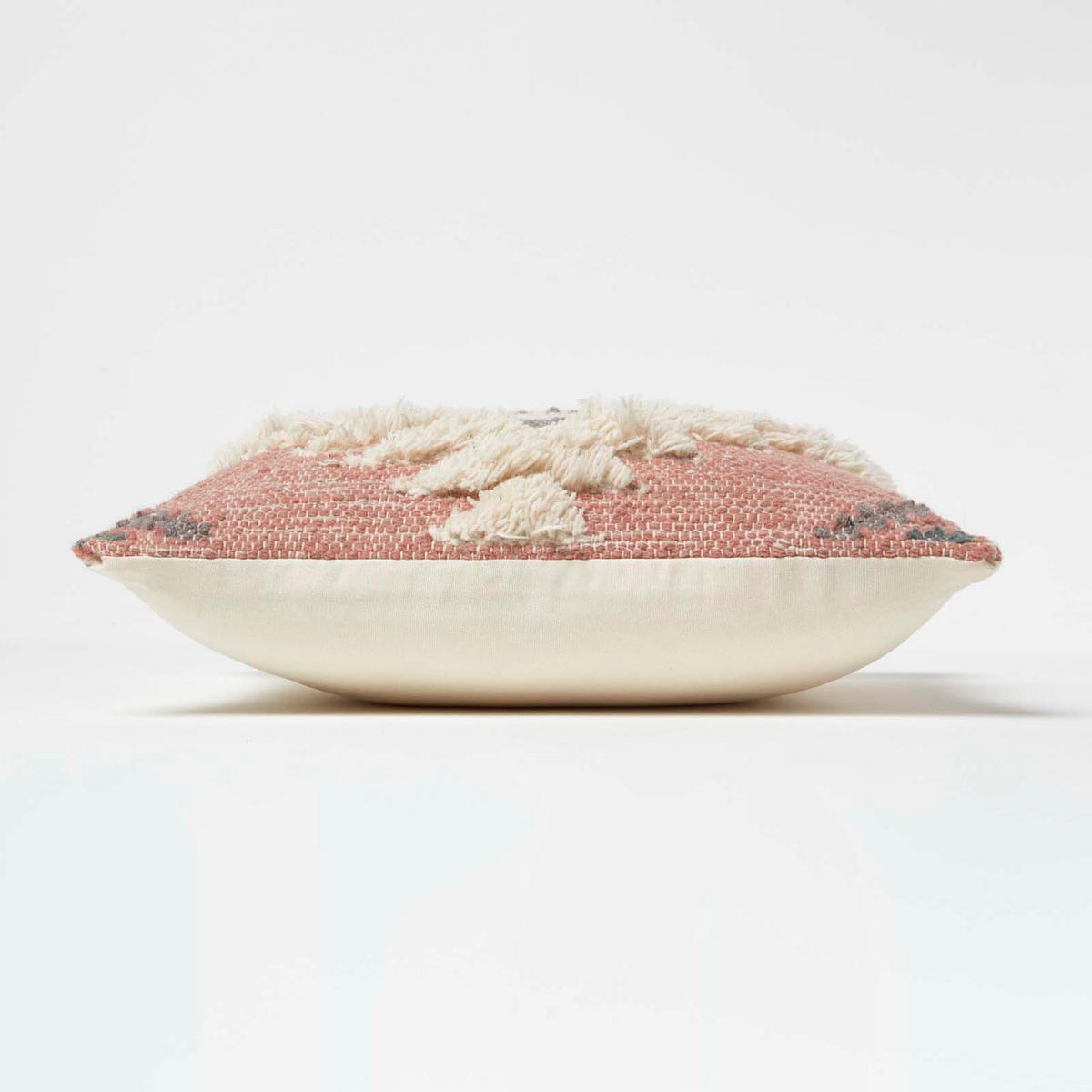 KELIM-KISSEN Pali 45/45 cm - Rosa, Textil (45/45cm) - Homescapes