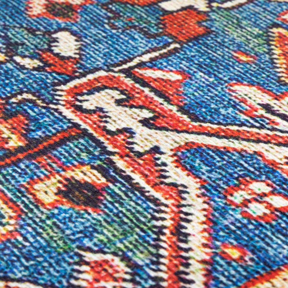 TEPPICH Design englische Nahtverarbeitung rot - Rot, Textil (160/230cm) - AFK Living