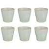 ESPRESSOTASSE (6er-Set) Artisan 90 ml - Mintgrün, Keramik (0.09L) - Butlers