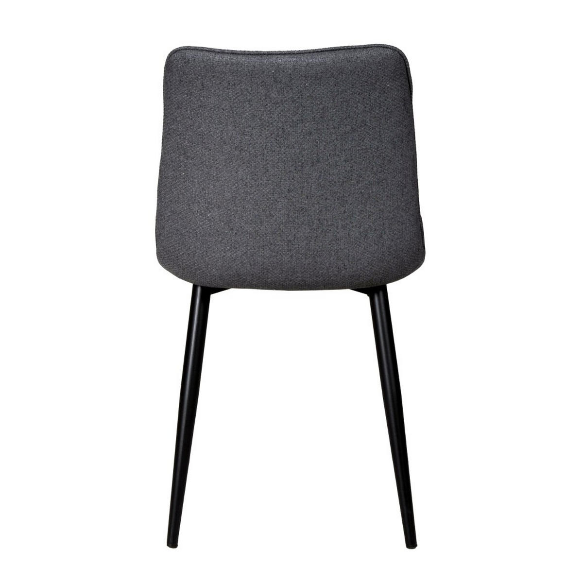 ESSZIMMERSTUHL/ MUSE, Dunkelgrau - Dunkelgrau, Metall (45/84/60cm) - Weber Industries