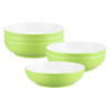 FOODBOWLS Liberty Pure Colors Lime Green ø 25 cm 6er Set - Grün, Keramik (25.4cm) - Seltmann Weiden
