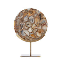 ORNAMENT Gouya Gelb 35/12/50 cm - Gelb, Stein (12/50/35cm) - Light & Living