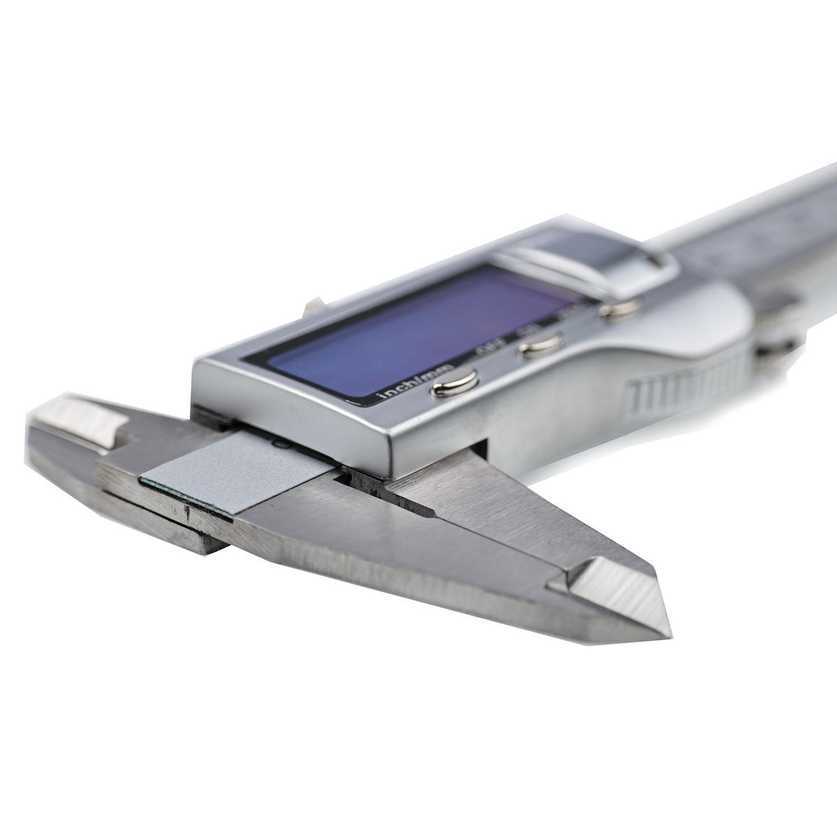 MESSSCHIEBER Digital - 150 mm, 0,01 mm Genauigkeit, LCD, Edelstahl, Tiefenmessung, mm/in, inkl. Etui, Batterie - Multicolor, Kunststoff/Metall (10/10/10cm)