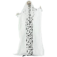 HALLOWEEN-DEKORATION Weiß 116.0/65.0/178.0cm - Weiß, Textil (65/178/116cm)