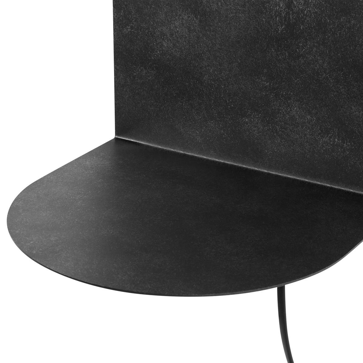 WANDLAMPE Grau/Weiß Mapi - Weiß/Grau, Metall (20/40/18cm) - Beliani