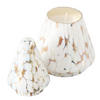 KERZE Dotti 17,5 cm - Weiß, Glas (10/17.5/10cm) - Boltze Home