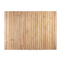 BETTKOPFTEIL - Teakholz - 170 cm - Holzfarben - LITTORAL II - Naturfarben, Holz (170/125/8cm) - Vente-Unique
