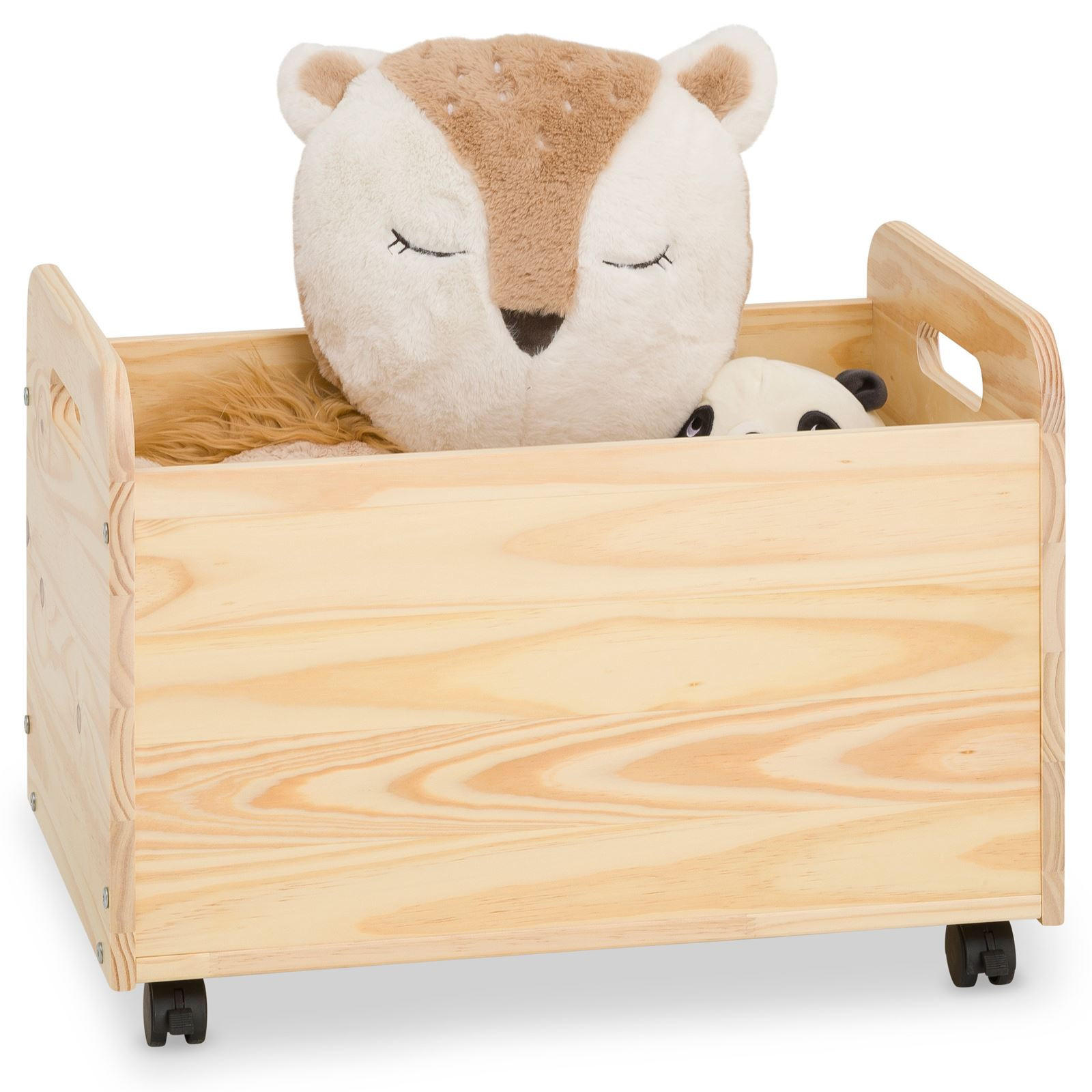 SPIELZEUGKISTE BENJAMIN - Naturfarben, Holz (60/43/40cm) - IDIMEX