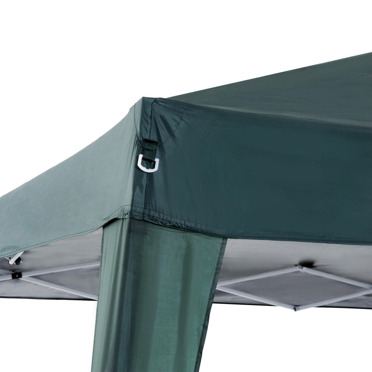 FALTPAVILLON, Color, Stahl, Oxford - Grün, Metall (240/250/240cm) - Outsunny