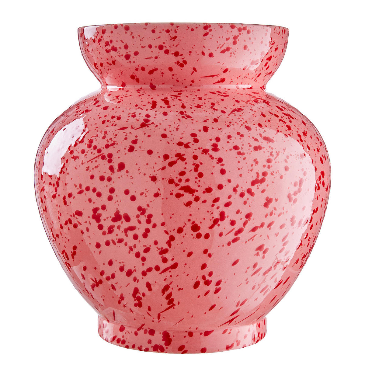 VASE Boogy Splash - Pink, Keramik (23cm) - Butlers