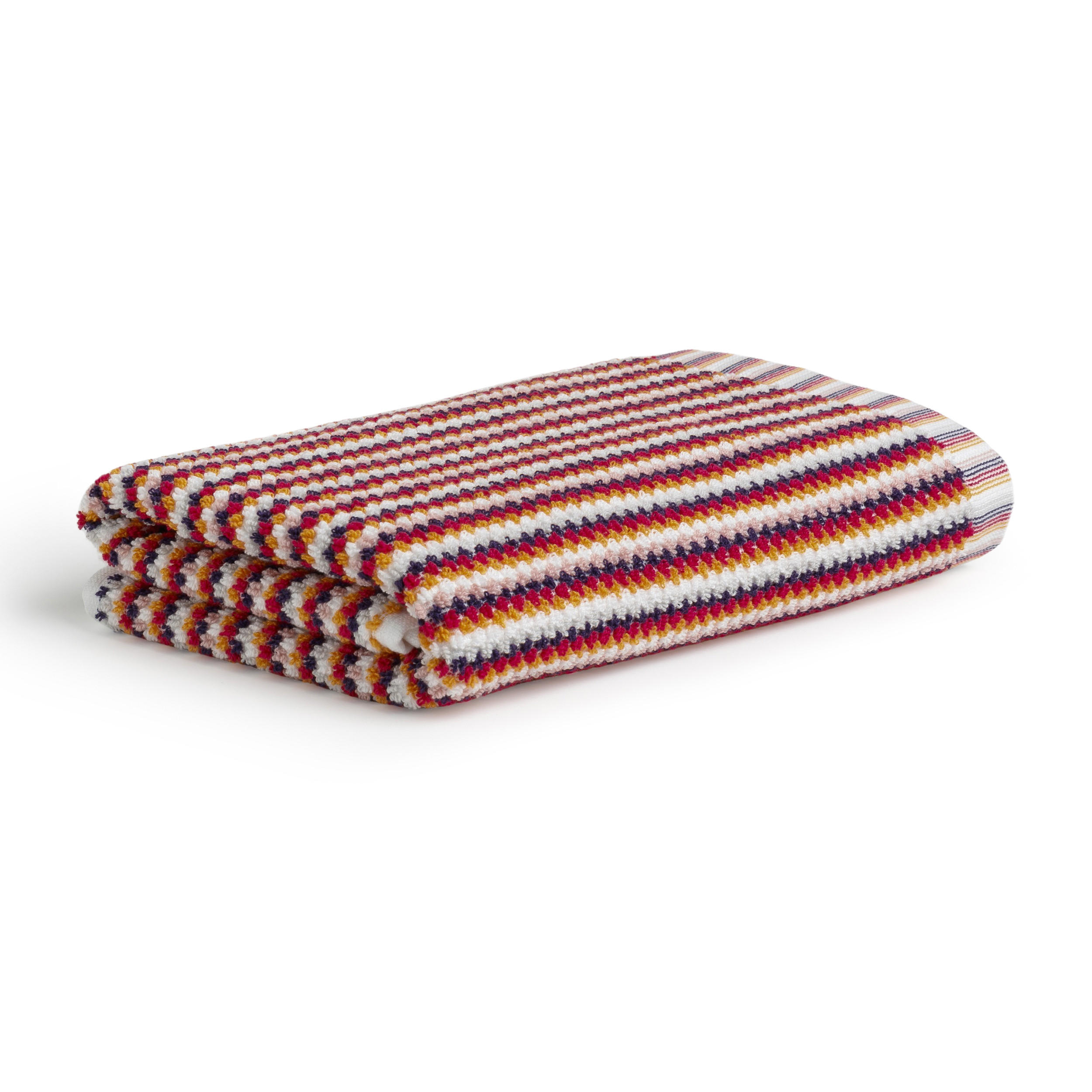 HANDTUCH BLISS - Beere/Orange, Textil (50/100cm) - MÖVE