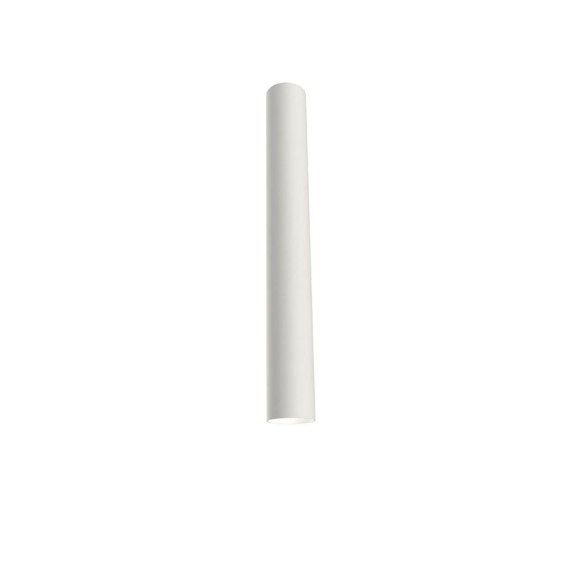 DECKENLEUCHTE Rond - Weiß, Metall (6/6/40cm) - Lumicom