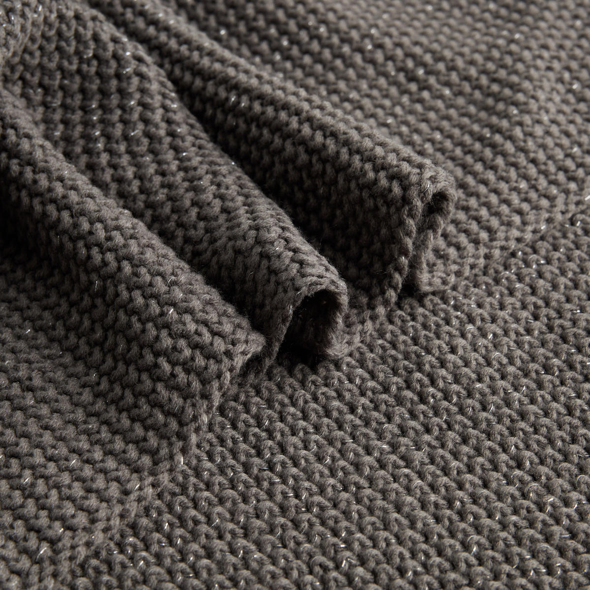 DECKE Zaldaris - Grau, Textil (130/170cm) - home&you