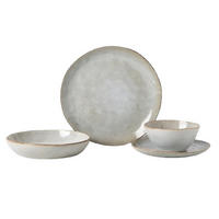 TAFELSERVICE AARHUS 16tlg. NATUR 4 PERSONEN - Naturfarben, Keramik (31/30/41cm) - Mulex