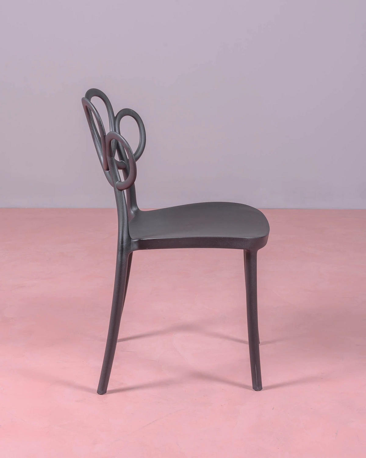 GARTENSET 5tlg.Kunststoff Schwarz - Schwarz, Kunststoff - Nest Dream