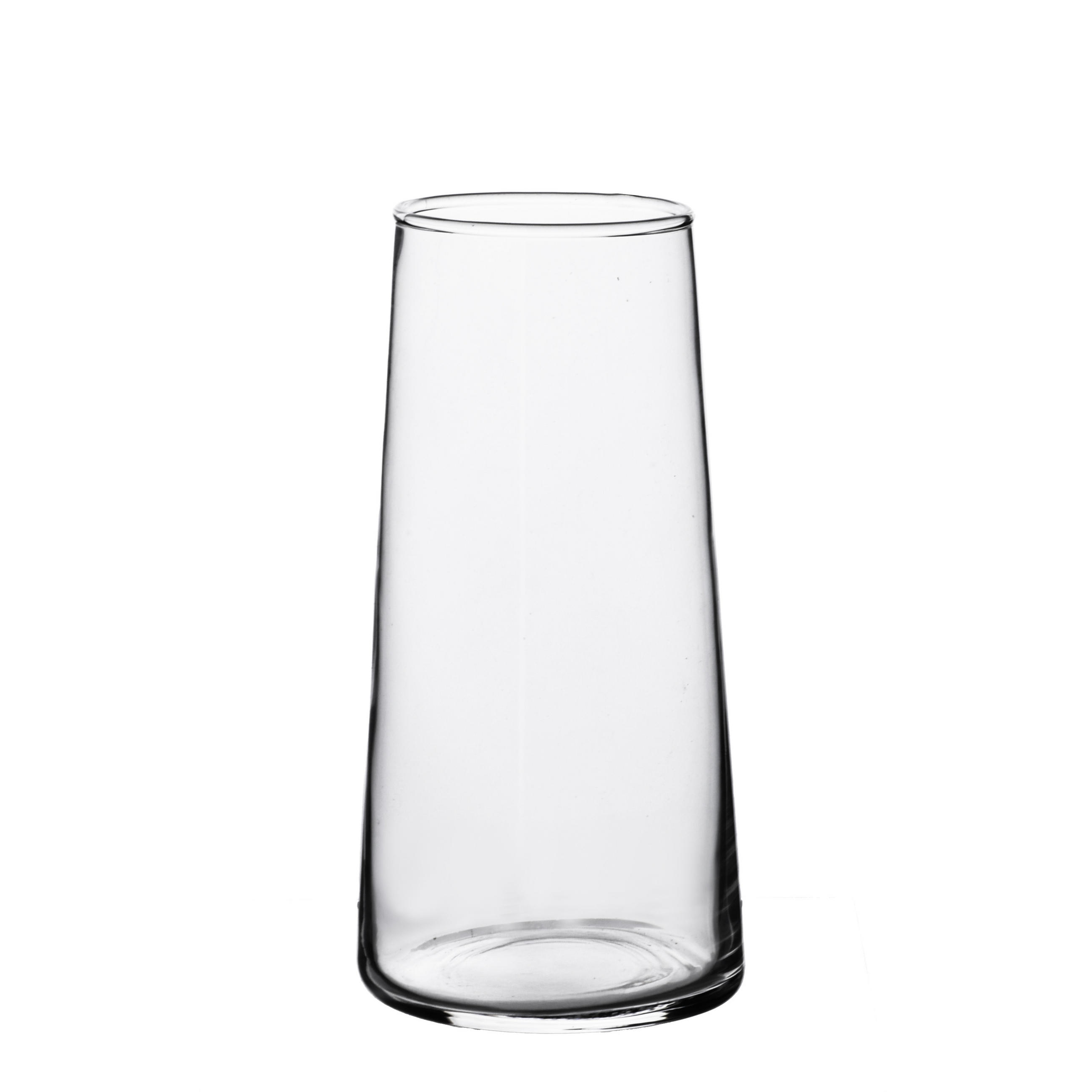 VASE Serenite Transparent 5,5x7,5xh15 cm Glas - Transparent, Glas (15cm) - Mondex