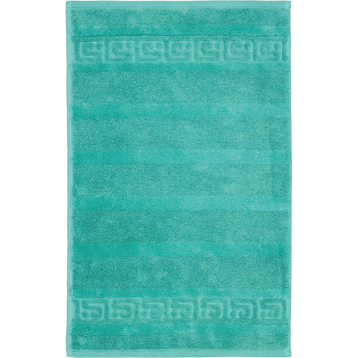 HANDTÜCHER NOBLESSE UNI 1001 SMARAGD - 421 - Grün, Textil (30/50cm) - Cawoe