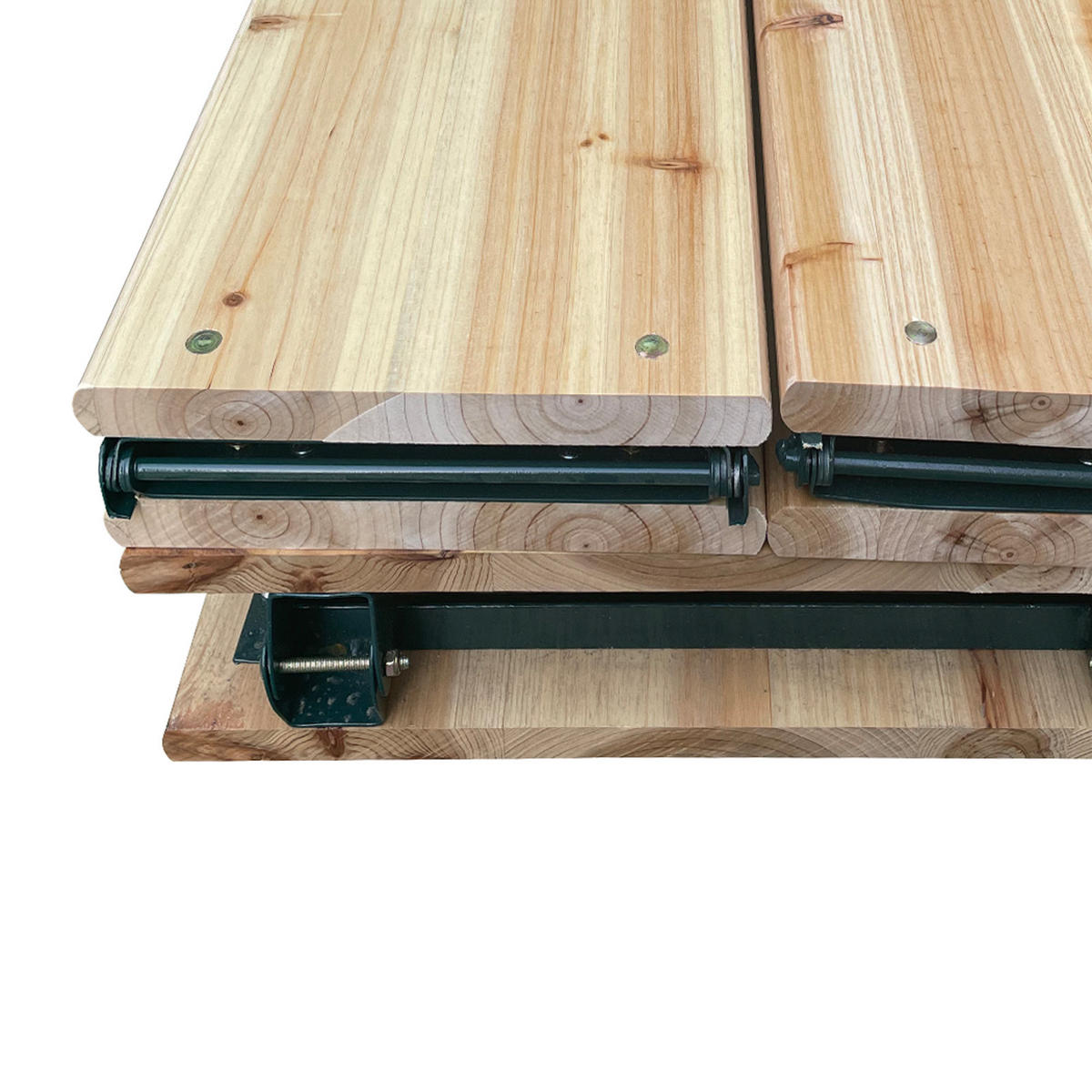 BIERTISCHGARNITUR Holz - Braun, Holz - SVITA