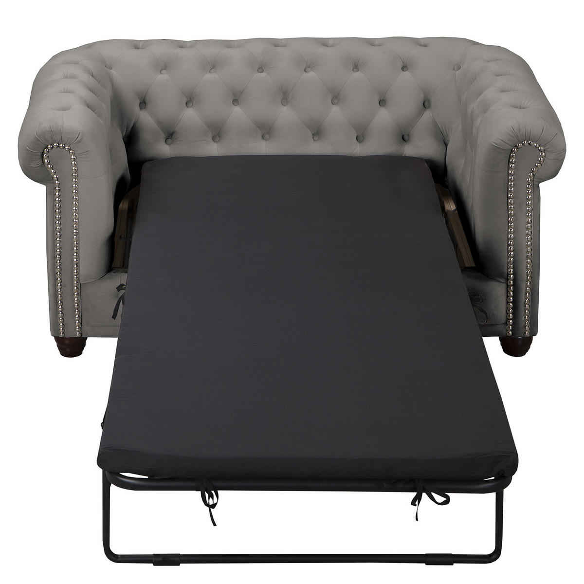 2-SITZER SOFA - Taupe/Buchefarben, Buchenholz/Textil (148/72/86cm) - home24