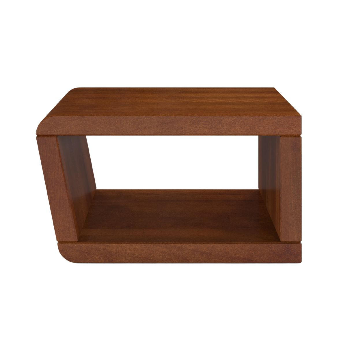 MASSIVHOLZNACHTTISCH Harald, Buche - lackiert, Nussbaumfarbe - Walnussfarben, Holz (50/37/40cm) - Visby