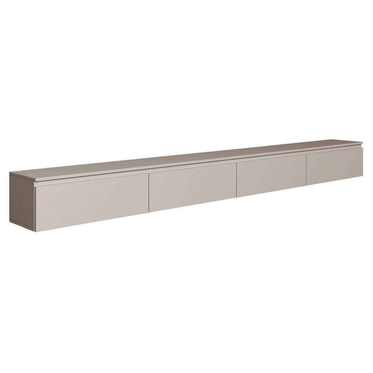 TV-LOWBOARD Bemmi hängend Kaschmirgrau 300/30/30 cm - Kaschmir, Holzwerkstoff (300/28.4/31.8cm) - Selsey
