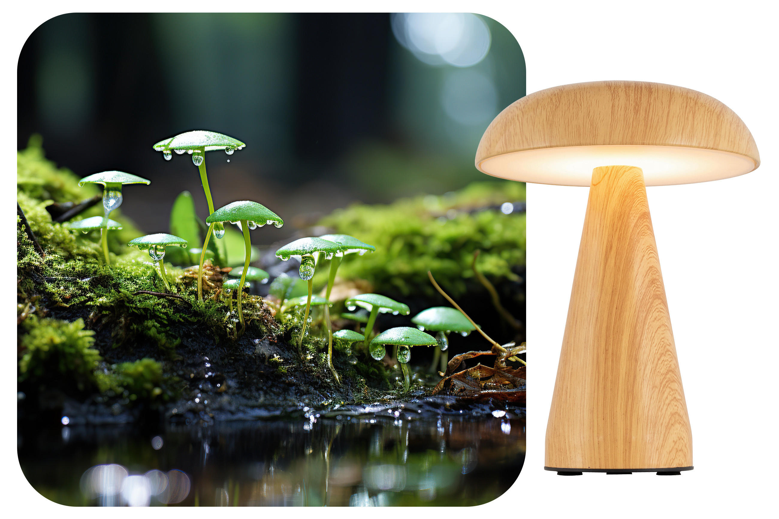 Mushroom Tischleuchte